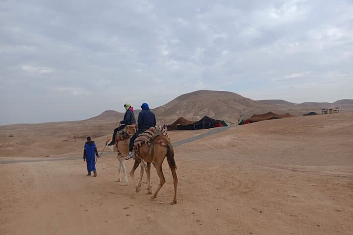 Camel Safari in Agafay Desert: Half-Day Camel Ride and Moroccan Lunch from Marrakech