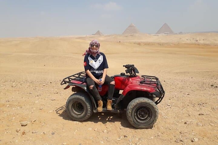 ATV Quad Ride at Giza Pyramids: 1-Hour Desert Adventure Near Cairo photo 4