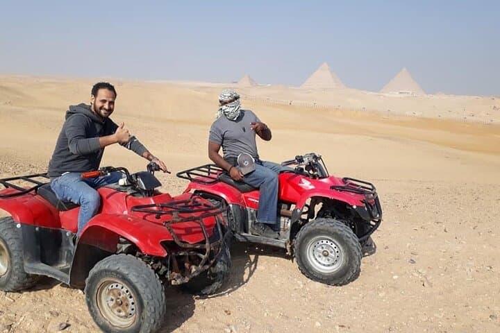 ATV Quad Ride at Giza Pyramids: 1-Hour Desert Adventure Near Cairo photo 3