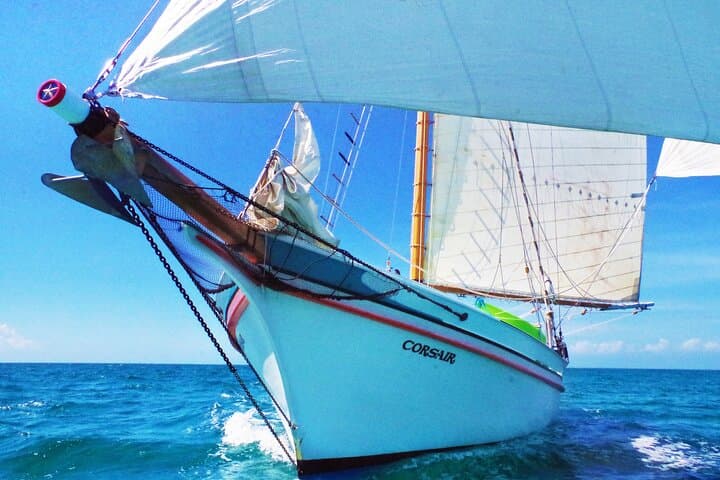 Sunset Champagne Schooner Cruise in Grenada — Boat Dogs & Open Bar photo 3