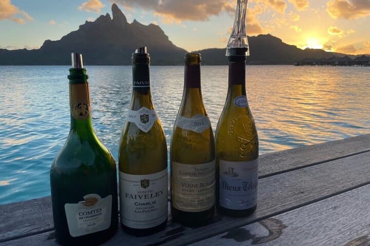 Bora Bora Private Wine Tasting with Master Sommelier at Saint-James