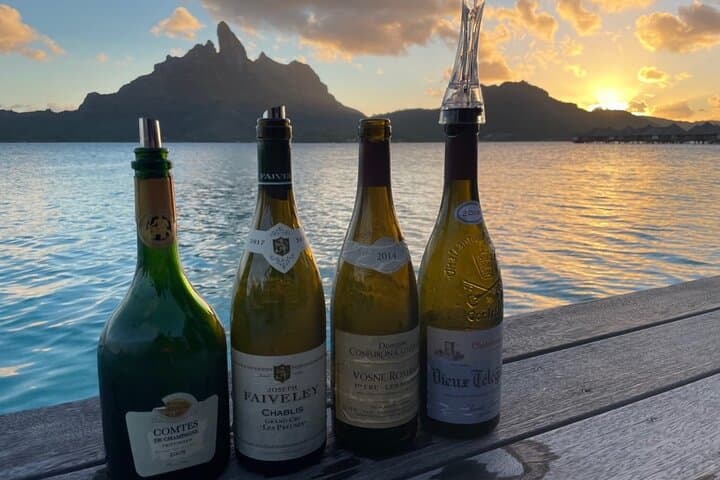 Private Advanced Wine Tasting in Bora Bora: Sommelier-Led Pairing at Saint-James photo 4