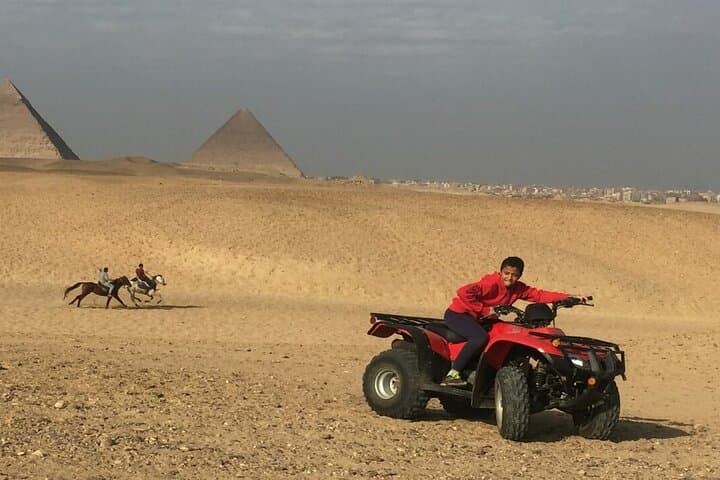 Giza Desert Quad Bike Safari: Sunrise & Sunset Rides Around the Pyramids