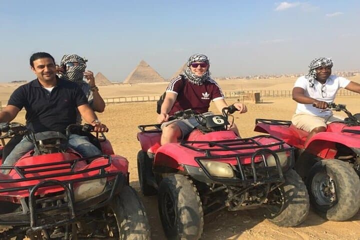 Giza Desert Quad Bike Safari: Sunrise & Sunset Rides Around the Pyramids photo 2