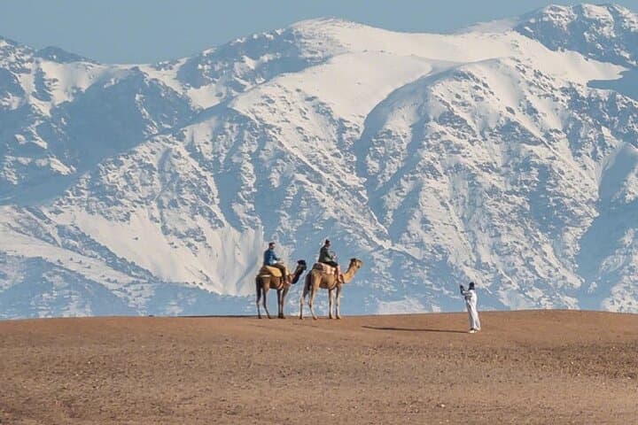 Agafay Desert Camel Experience from Marrakech — 1.5‑Hour Camel Ride & Atlas Views photo 2