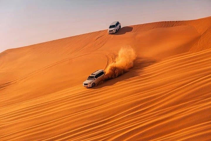 Dubai Morning Desert Safari — Private Dune Bashing & Sandboarding at Sunrise photo 1
