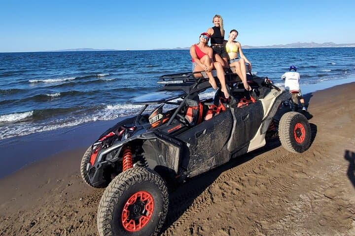 La Paz UTV Dune Adventure with Sandboarding and Playa Tecolote Stop