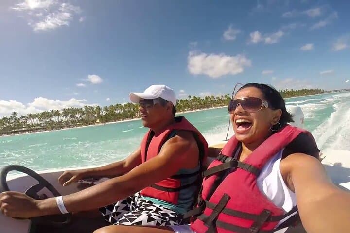 High-Speed Boat Ride Along Punta Cana's Caribbean Coast