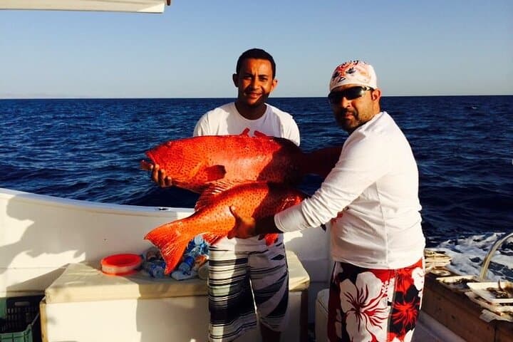 Hurghada Overnight Private Fishing Charter: 14-Hour Deep-Sea Trip with Cabins & Crew photo 1