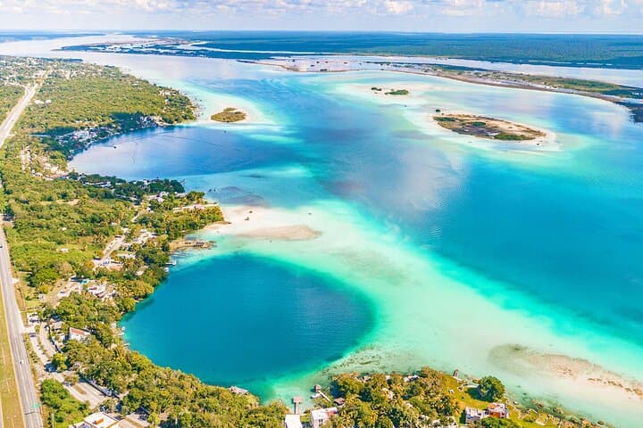 Bacalar Seven Color Lagoon Boat Excursion from Costa Maya — 5‑Hour Pontoon Tour photo 2