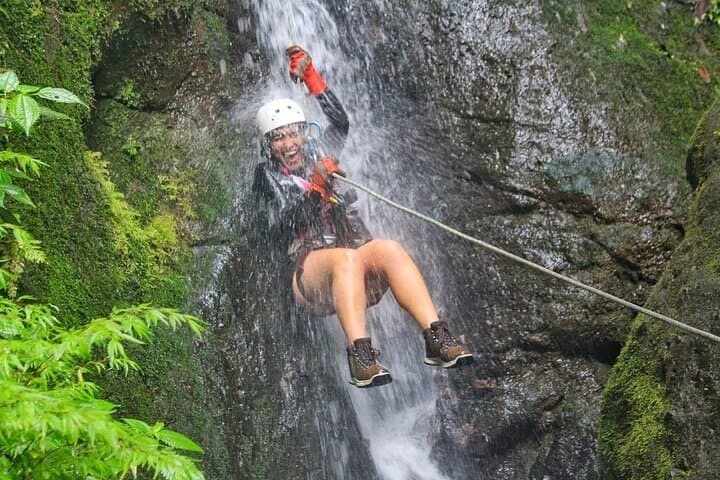 Arenal Full-Day Adventure: Canopy, Canyoning, Tarzan Swing & Class II–III Rafting photo 3