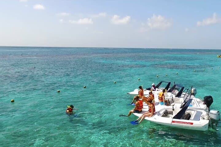 Nichupté Lagoon Speedboat Adventure: Mangroves & Snorkel at Punta Nizuc photo 4