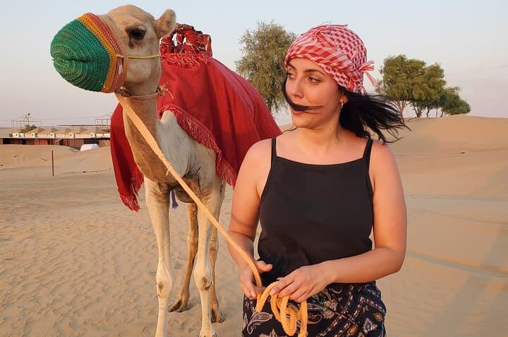 Evening Desert Safari Dubai: VIP Camp, Dune Bashing & Live BBQ Under the Stars photo 3