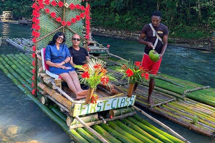 Lethe Bamboo Rafting: Reggae-Backed River Rafting with Limestone Foot Rub photo 6