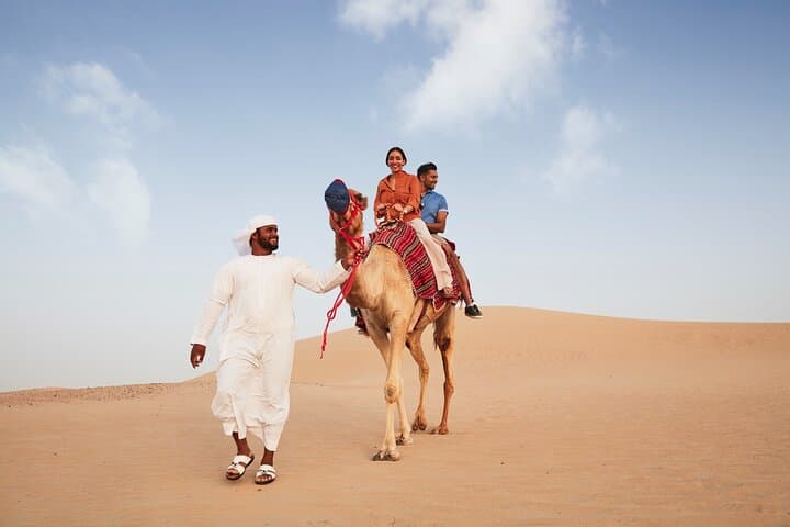 Dubai Evening Camel Caravan and Bedouin Dinner at Al Marmoom Oasis photo 3