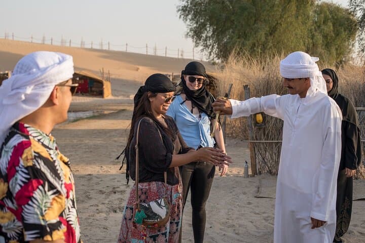 Dubai Evening Camel Caravan and Bedouin Dinner at Al Marmoom Oasis photo 2