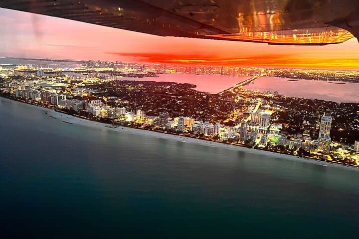 Miami Beach Sunset Flight: 45-Minute Scenic Tour Over Skyline & Keys photo 2