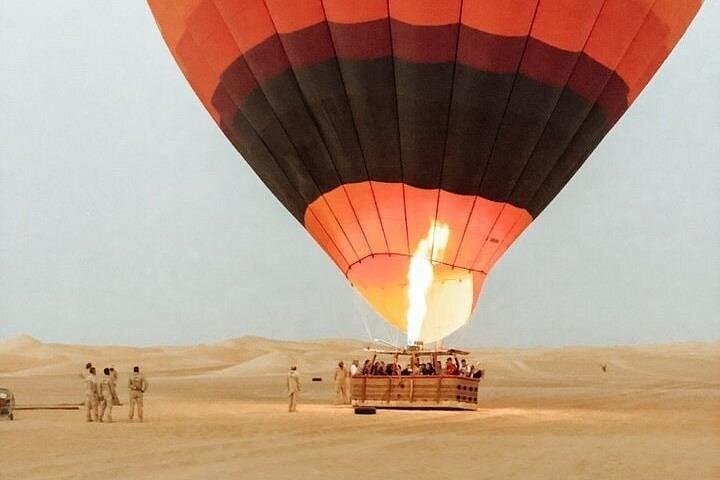Dubai Sunrise Hot Air Balloon Ride Over Desert & Wildlife photo 2