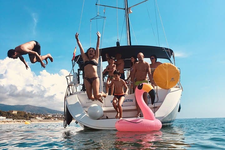 Full-Day Private Sailing in Barcelona: Swim, Snorkel & Coastal Lunch