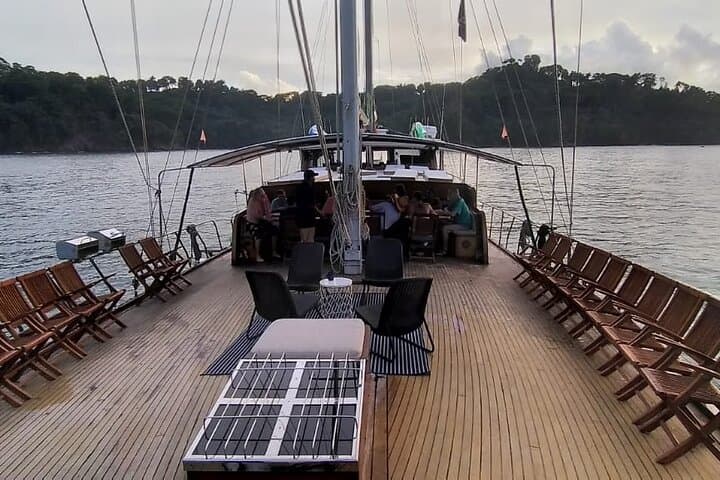 Manuel Antonio Gulet Cruise: 100-Foot Wooden Sailing Experience from Marina Pez Vela photo 4