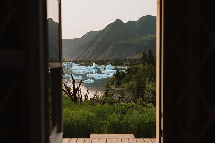 Heli-Glamping at Bear Glacier Lagoon: Overnight Yurt with Iceberg Views photo 2