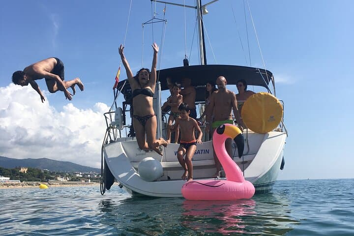 Sail Barcelona's Coast: 3-Hour Private Boat Trip from Port Olímpic photo 6