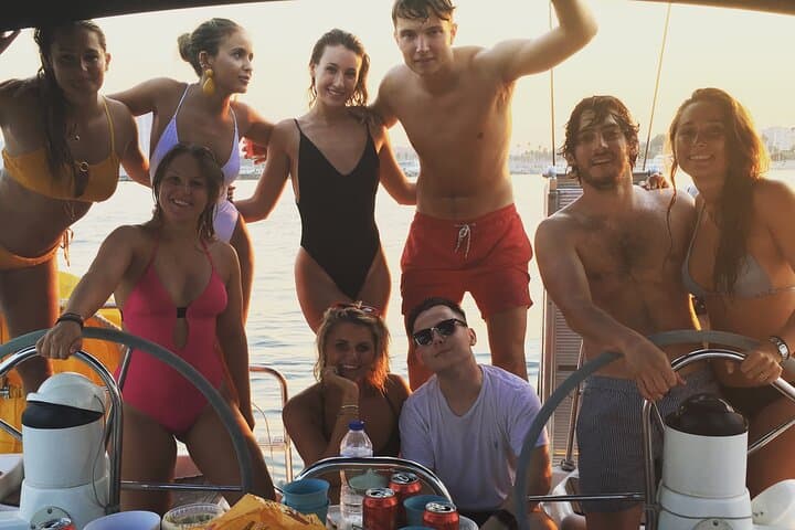 Barcelona Private 2-Hour Boat Tour with Cava, Snacks & Swim Stops photo 2