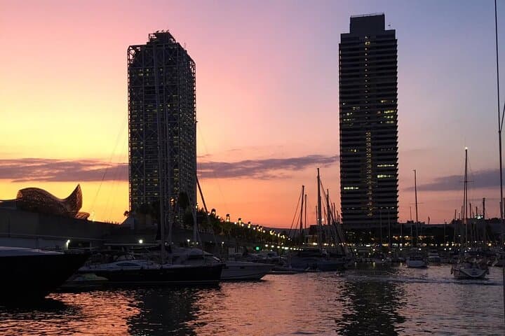 Barcelona Sunset Sail with Cava: 90-Minute Open-Bar Boat Cruise photo 4