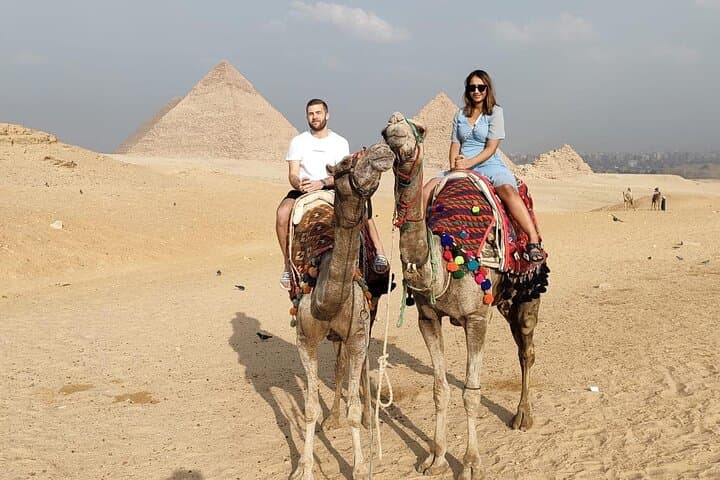 Sunrise & Sunset Camel Ride at Giza Pyramids — Private Transfer Included photo 3