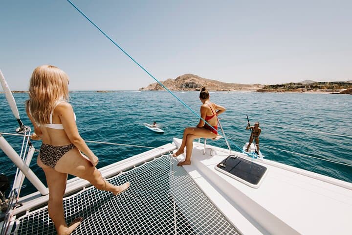 Private Catamaran Cabo: Whale Watching, Snorkel & Sunset Cruises photo 4