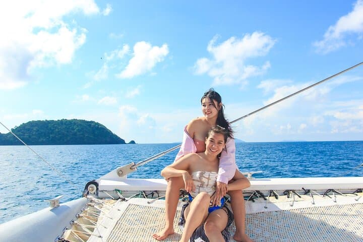 Phuket Catamaran Snorkel & Sunset Tour to Coral & Racha Islands photo 1