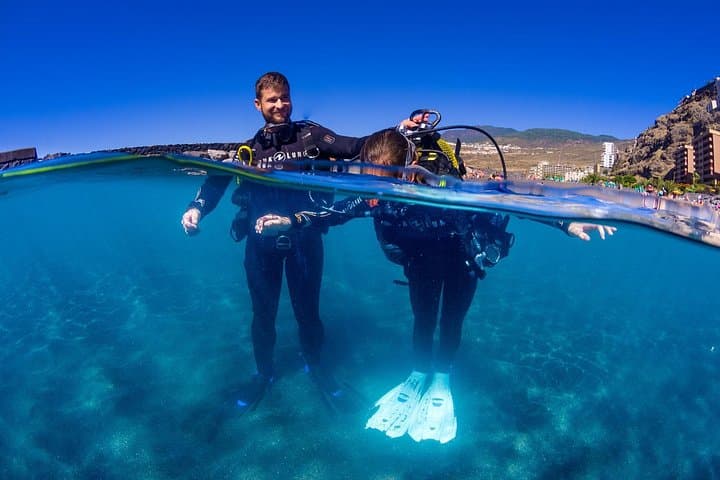 Scuba Diving Baptism in Santa Cruz Tenerife — Radazul Beginner Dive to 6m photo 3