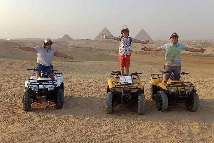 Giza Desert Quad Bike Adventure — Ride Beside the Pyramids photo 5