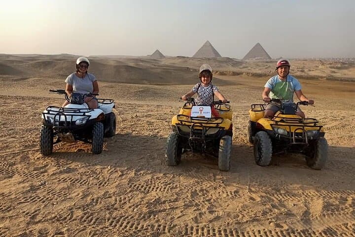 Giza Pyramids Half-Day Tour with 1-Hour Desert Quad Bike photo 3