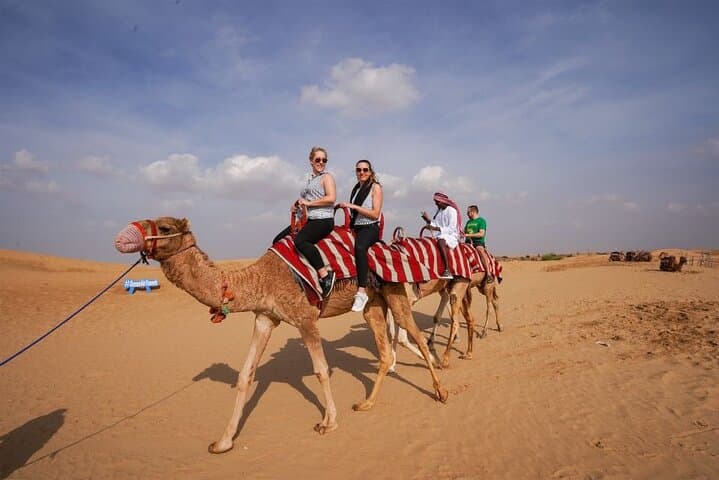 Dubai Desert Safari: Dune Bashing, Camel Ride & BBQ Evening in the Red Sands photo 2