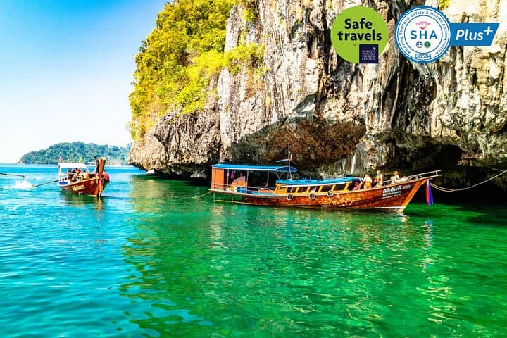 Lanta 4 Islands & Emerald Cave Snorkeling Adventure from Koh Lanta