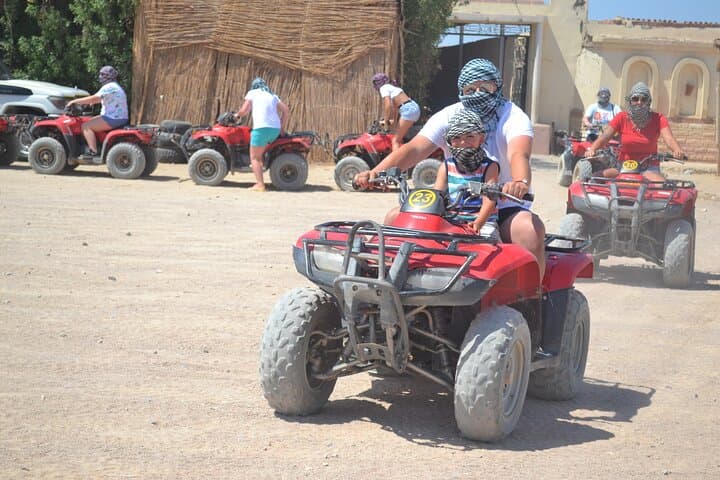 Marsa Alam Desert Quad Safari: 3-Hour ATV and Camel Ride Adventure