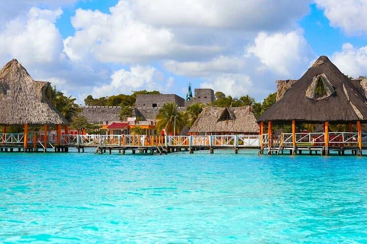 Eco Tour Bacalar: Cenote Azul Swim & 2-Hour Bacalar Lagoon Boat Ride from Cancun photo 3