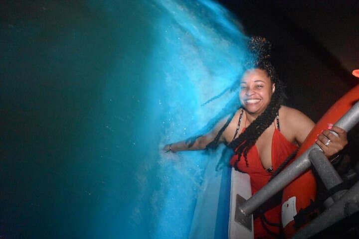 Night Swim at Montego Bay's Luminous Lagoon: Bioluminescent Boat Tour & Liming photo 3