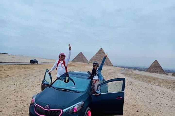 Giza Pyramids and Sphinx Day Tour with Camel Ride and Lunch