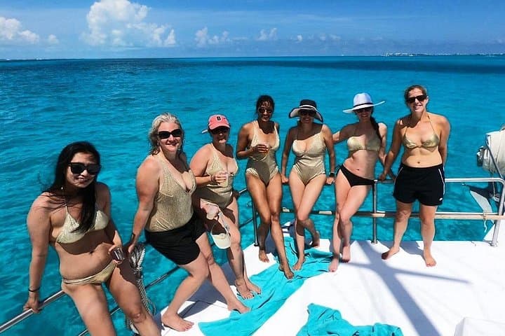 Catamaran to Isla Mujeres: Snorkel, Beach Club & Sunset Party from Cancun photo 3