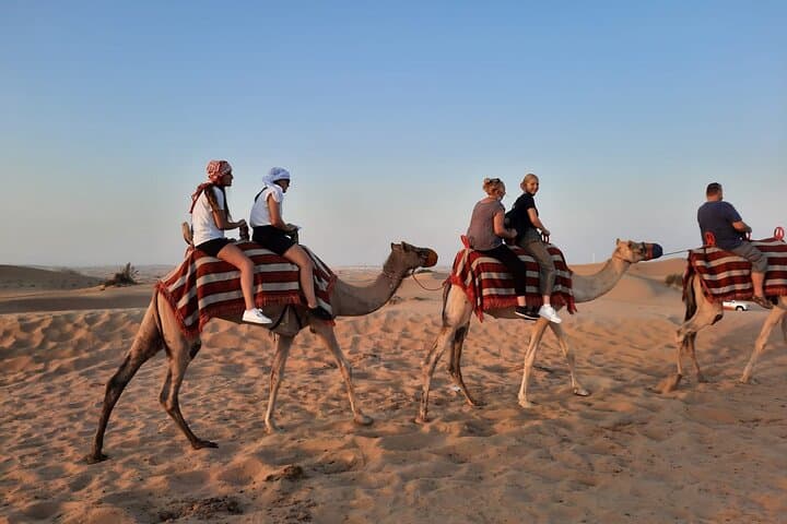 Evening Dubai Desert Safari: Dune Bashing, Camel Ride & BBQ Dinner photo 3