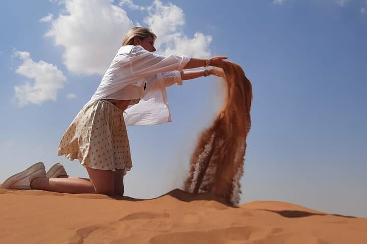 Evening Dubai Desert Safari: Dune Bashing, Camel Ride & BBQ Dinner photo 4