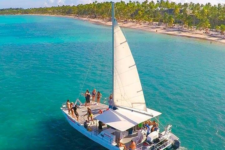 Experience Vibrant Beachside Fun on a Punta Cana Catamaran Party photo 2