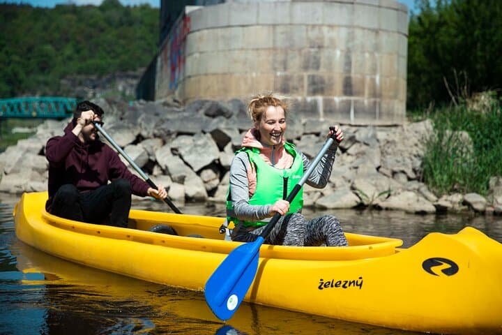 Paddle the Elbe: Canoe from Děčín to Bad Schandau through Bohemian and Saxon Switzerland