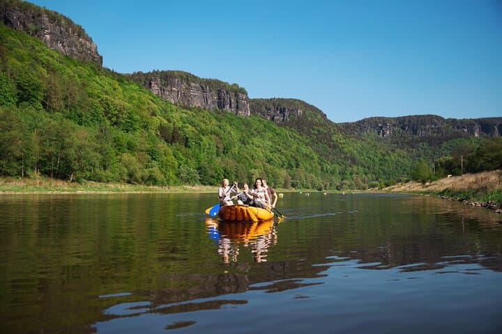 Elbe River Rafting from Děčín to Bad Schandau: 22 km Through Bohemian-Saxon Switzerland photo 2