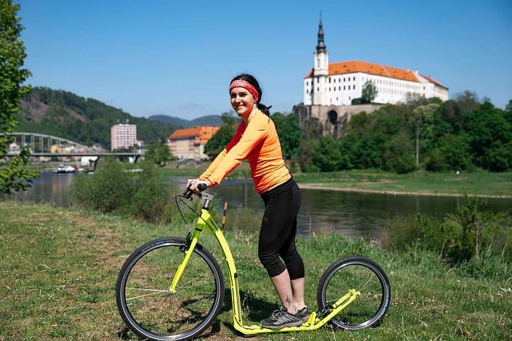 Elbe SUP and Footbike Through Bohemian Switzerland — Paddle, Ferry & Scooter Return photo 3