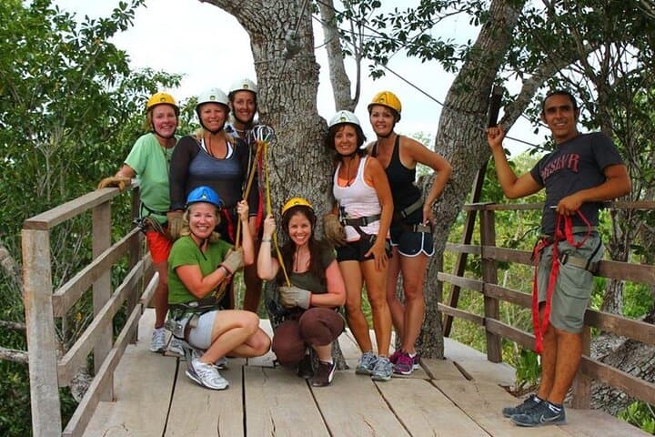 ATV, Zipline & Cenote Half-Day Adventure in the Riviera Maya