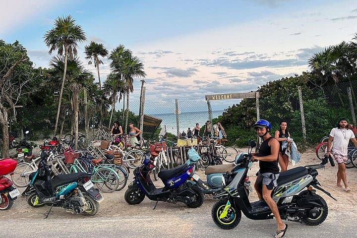Tulum Ruins Scooter, ATV & E-Bike Tour with Cenote Snorkel and Mayan Lunch photo 2