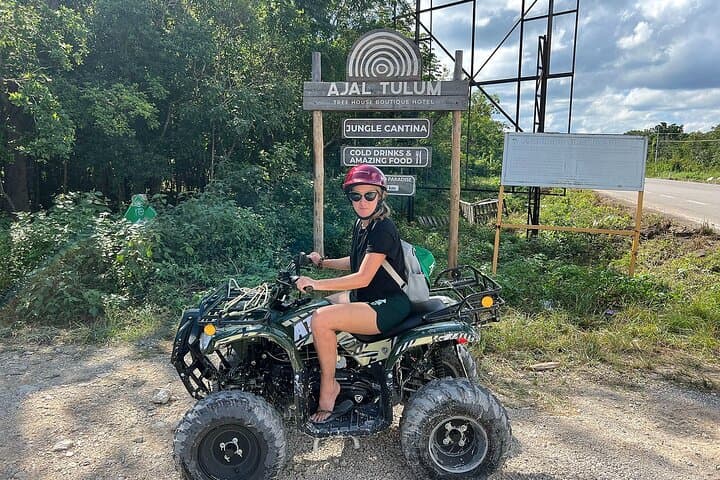Tulum ATV & E-Bike Cenote Tour: 2 Cenotes, Snorkel and Jungle Cantina Lunch photo 2